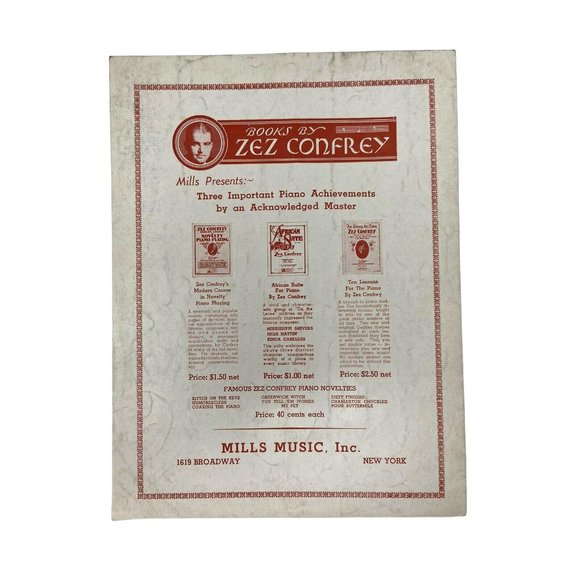 "Doin' the Suzi-Q" Cotton Club Parade Sheet Music Benny Davis and J. Fred Coots - Picture 3 of 3